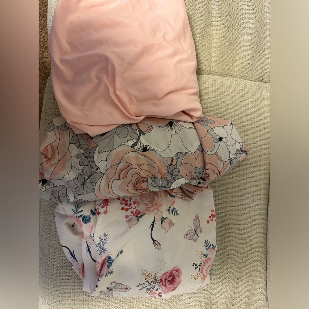 3 girl baby bed sheets